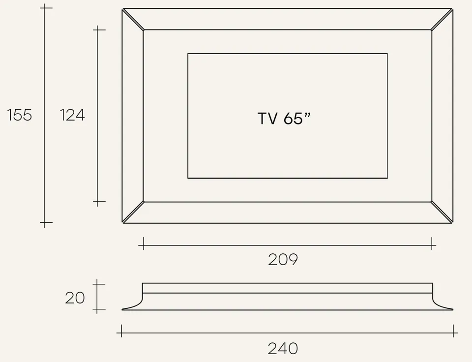 מראת טלוויזיה Caadre tv של FIAM Italia — תמונה 8