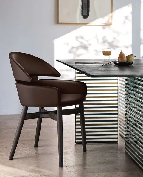 כיסא מרופד Lloyd של FIAM Italia — תמונה 6