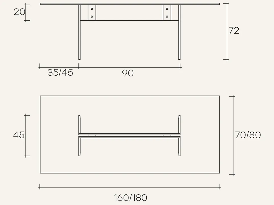 שולחן עבודה Llt home של FIAM Italia — תמונה 3