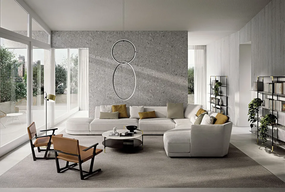 ספה מודולרית Foster Low של Frigerio — תמונה 3