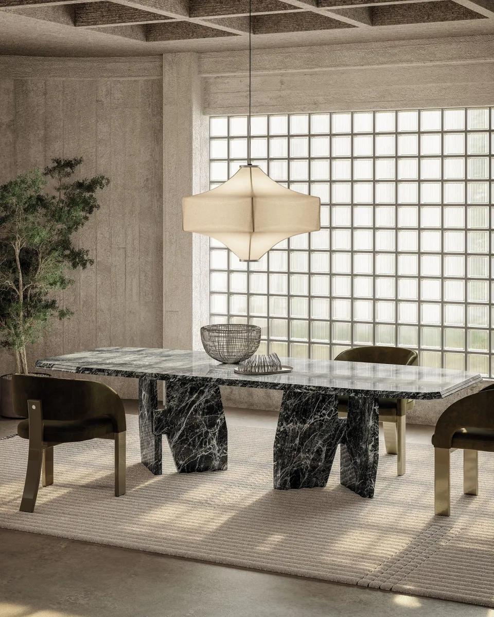 שולחן אוכל Kumo של Frigerio — תמונה 4