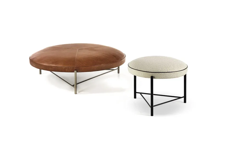 פוף מרופד Santamonica של Frigerio