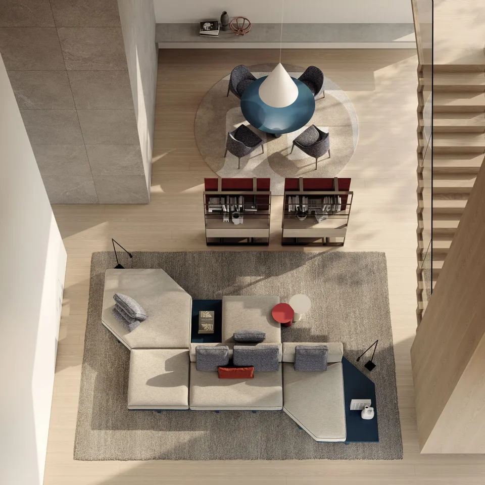 ספה מודולרית View של Frigerio — תמונה 12