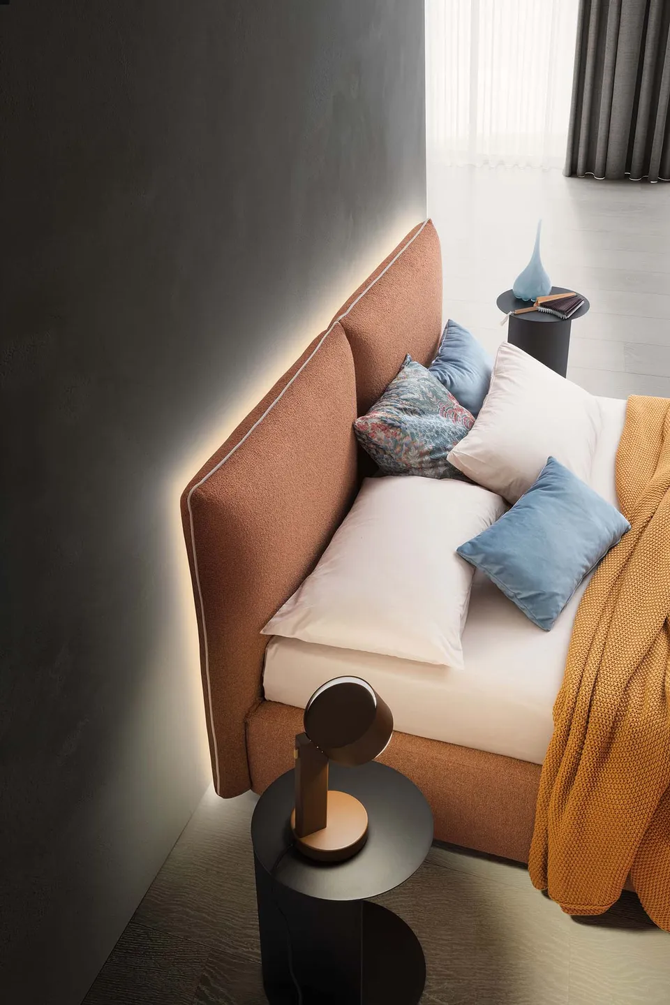 מיטה מרופדת Allen של LeComfort — תמונה 2