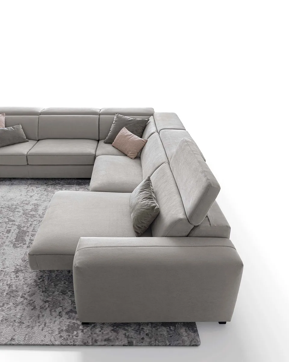 ספה פינתית עם מושבים נשלפים Astor של LeComfort — תמונה 4