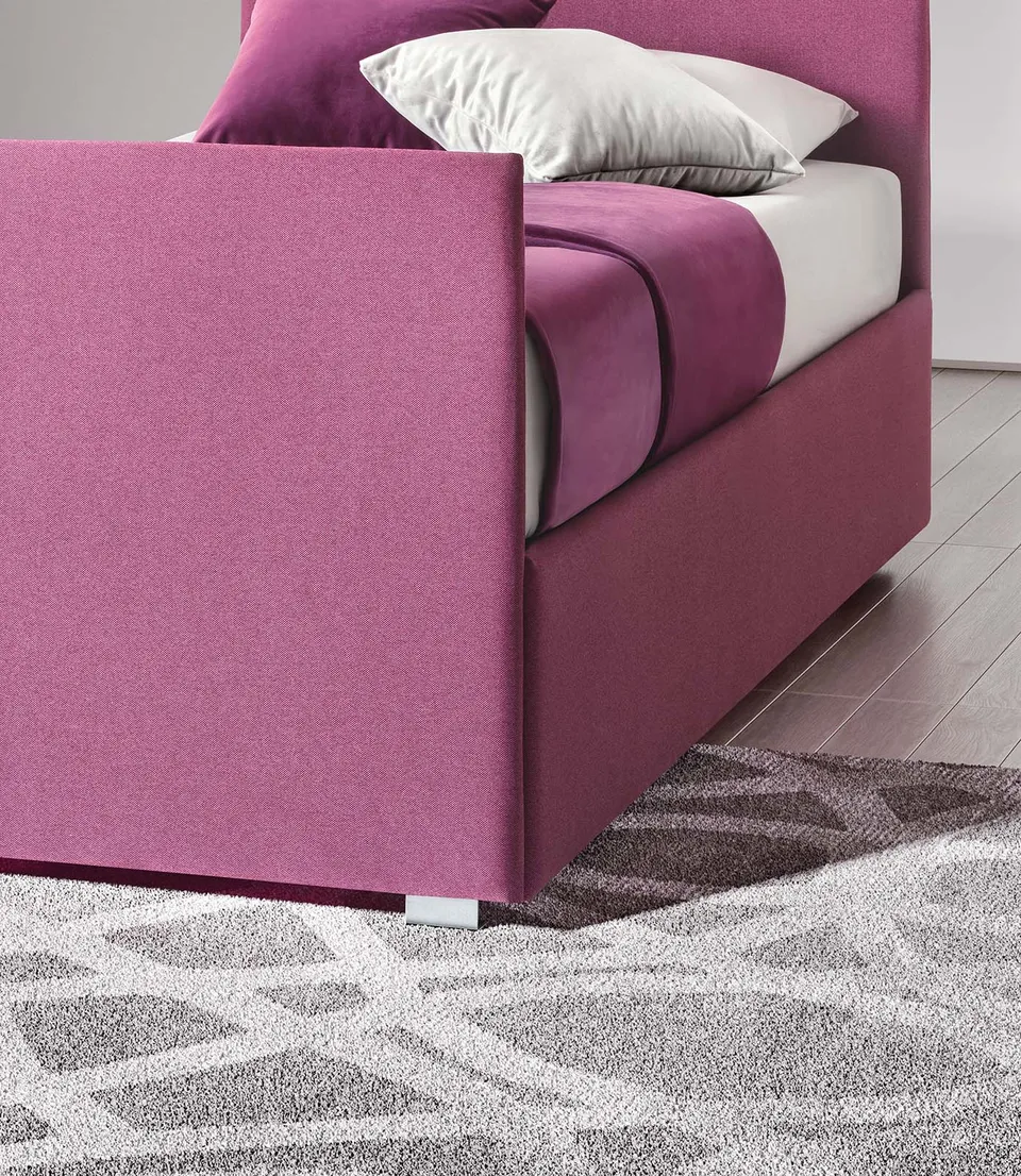 מיטת יחיד מרופדת Bambusa של LeComfort — תמונה 4