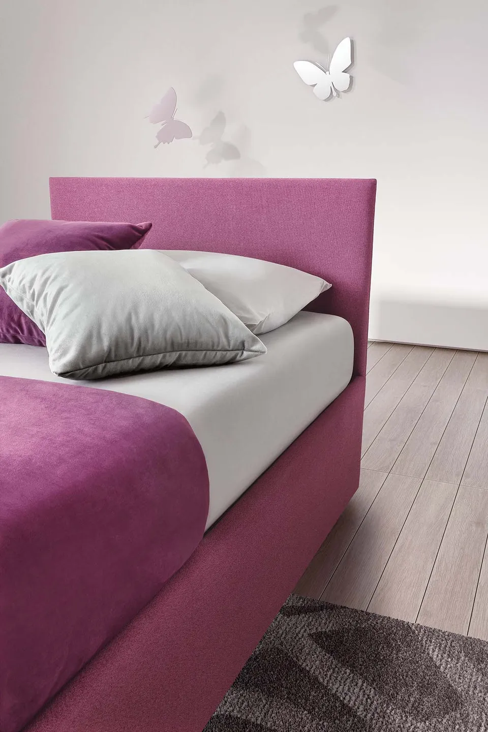 מיטת יחיד מרופדת Bambusa של LeComfort — תמונה 5