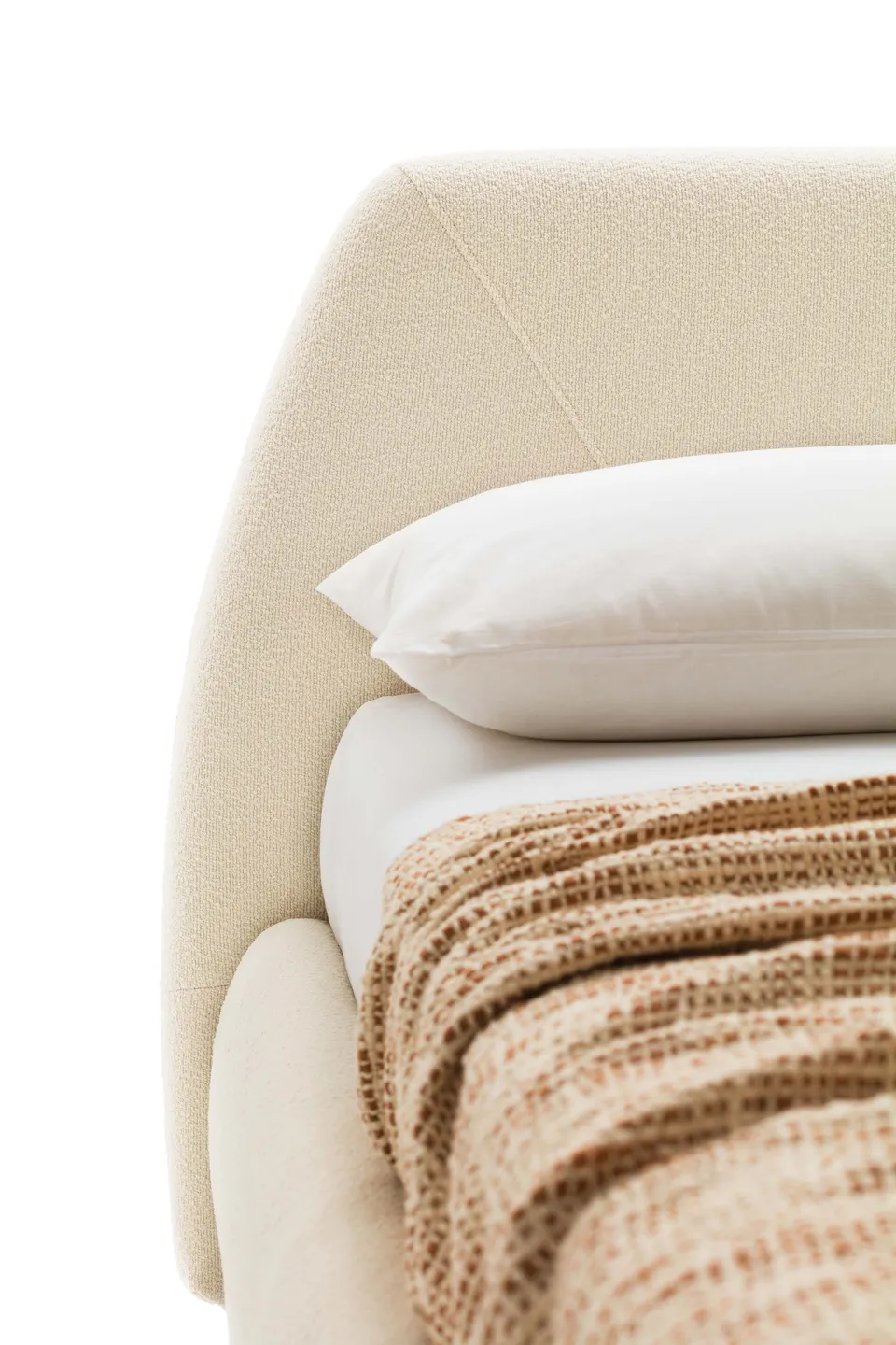 מיטה מרופדת Belmondo של LeComfort — תמונה 4