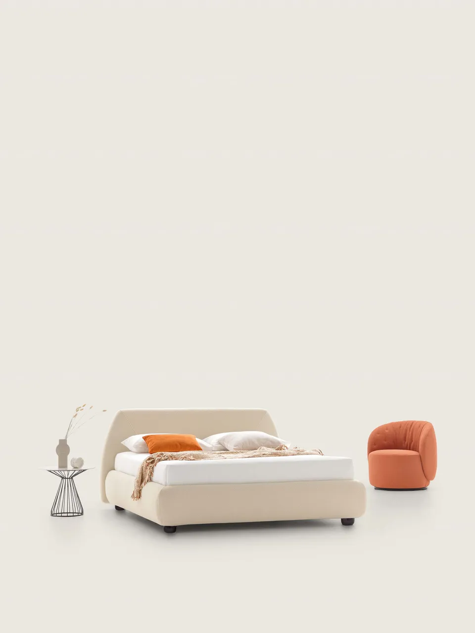 מיטה מרופדת Belmondo של LeComfort — תמונה 3