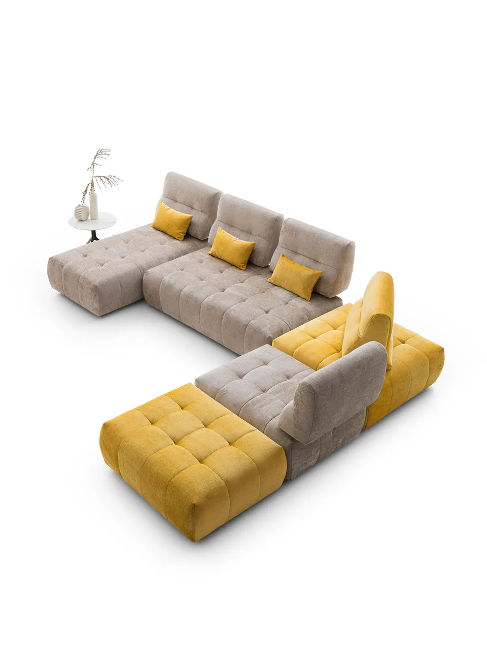 ספה פינתית מודולרית Byron של LeComfort — תמונה 5
