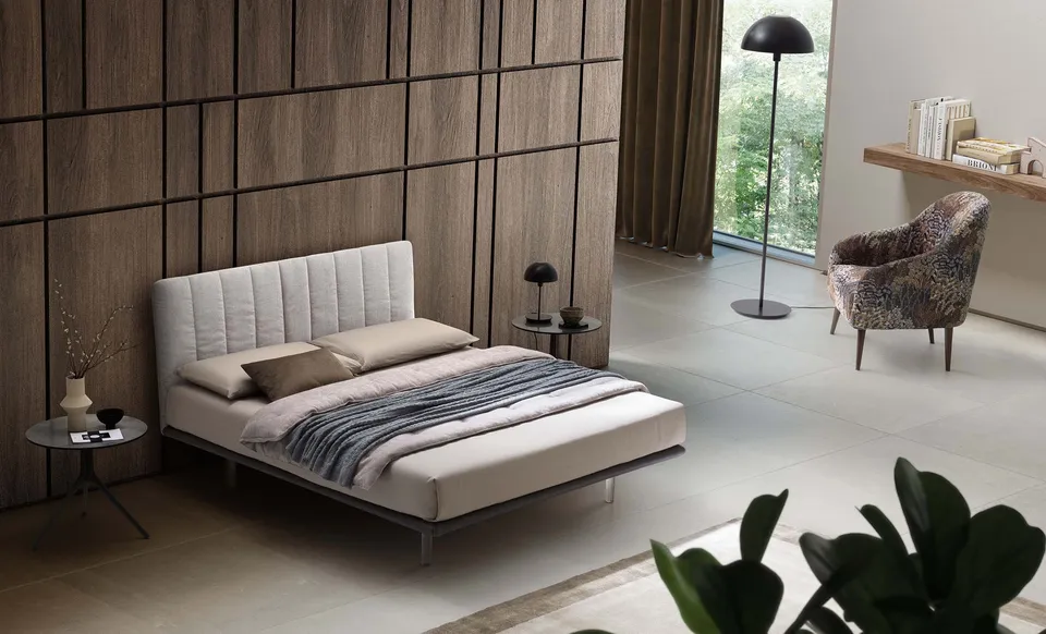 מיטה מרופדת Celine של LeComfort