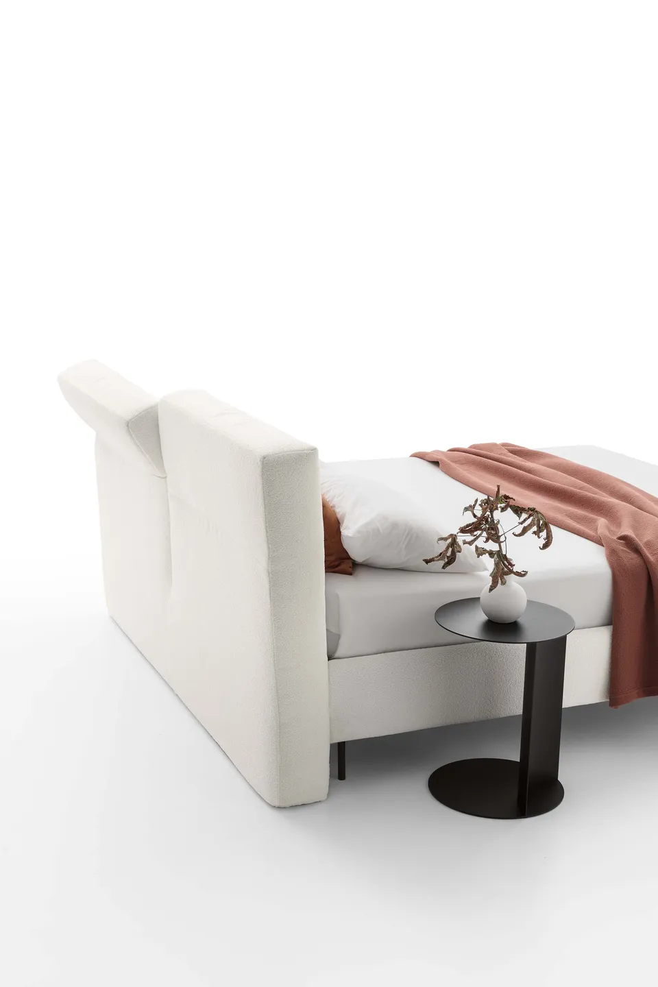 מיטה מרופדת עם ראש מתכוונן Duo של LeComfort — תמונה 4