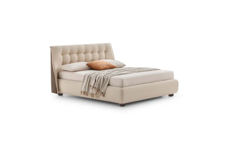 מיטה מרופדת Guscio של LeComfort — תמונה 2