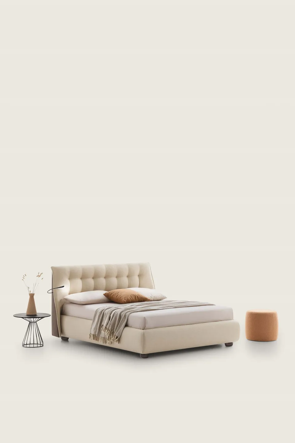 מיטה מרופדת Guscio של LeComfort — תמונה 3