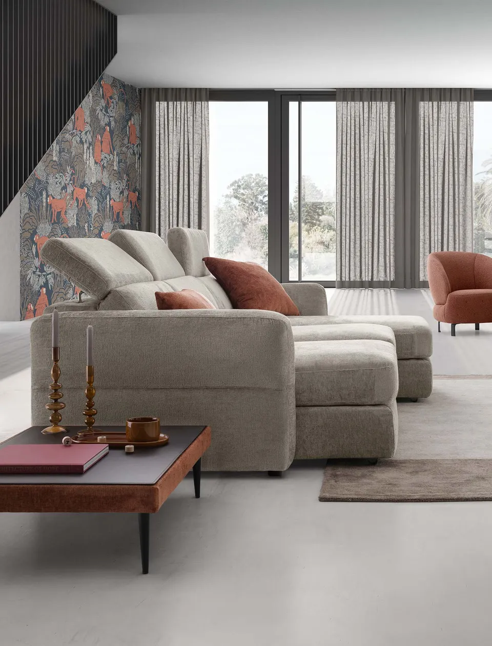 ספה פינתית מודולרית Hill double של LeComfort — תמונה 5