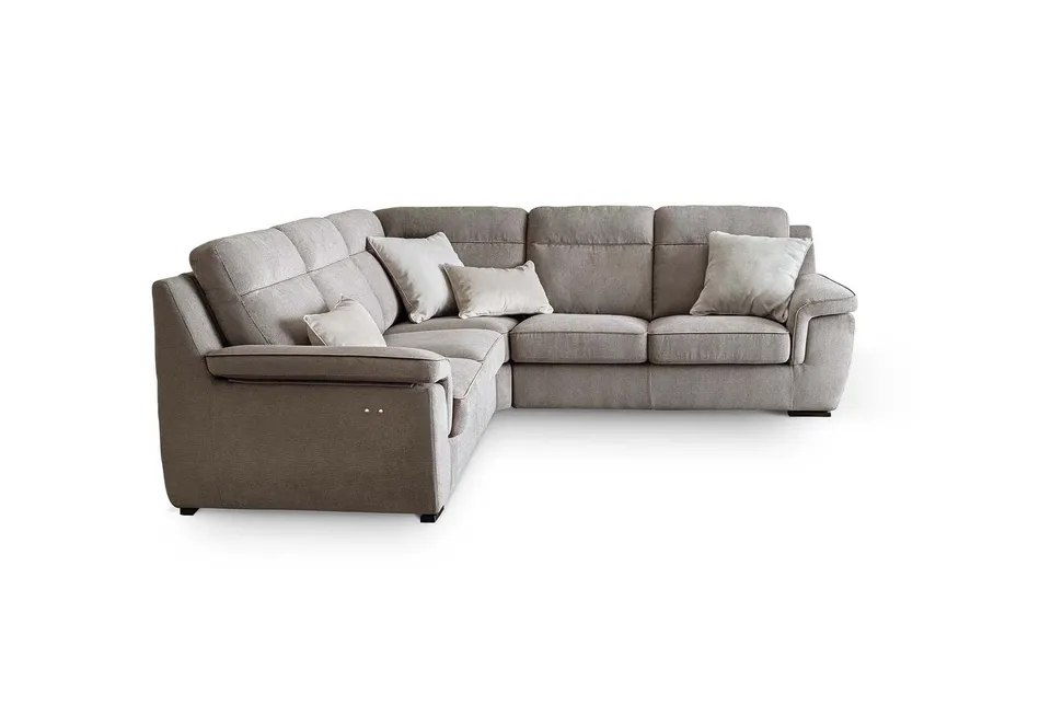 ספה פינתית עם ריקליינר חשמלי Hollis של LeComfort — תמונה 2