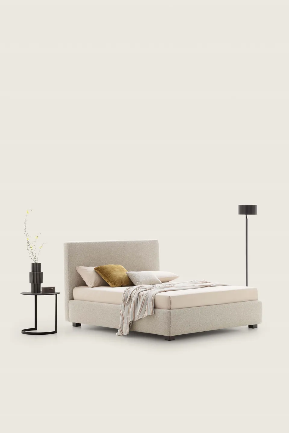 מיטה מרופדת Illy של LeComfort — תמונה 3