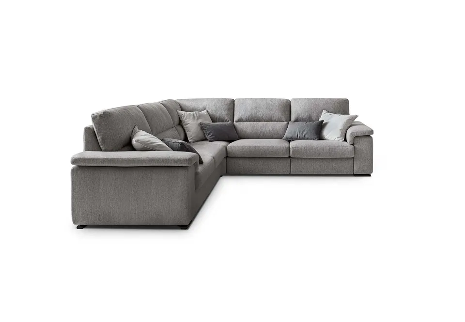 ספה פינתית עם ריקליינר חשמלי Jaro של LeComfort — תמונה 2