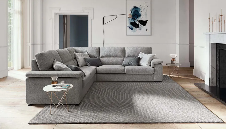 ספה פינתית עם ריקליינר חשמלי Jaro של LeComfort