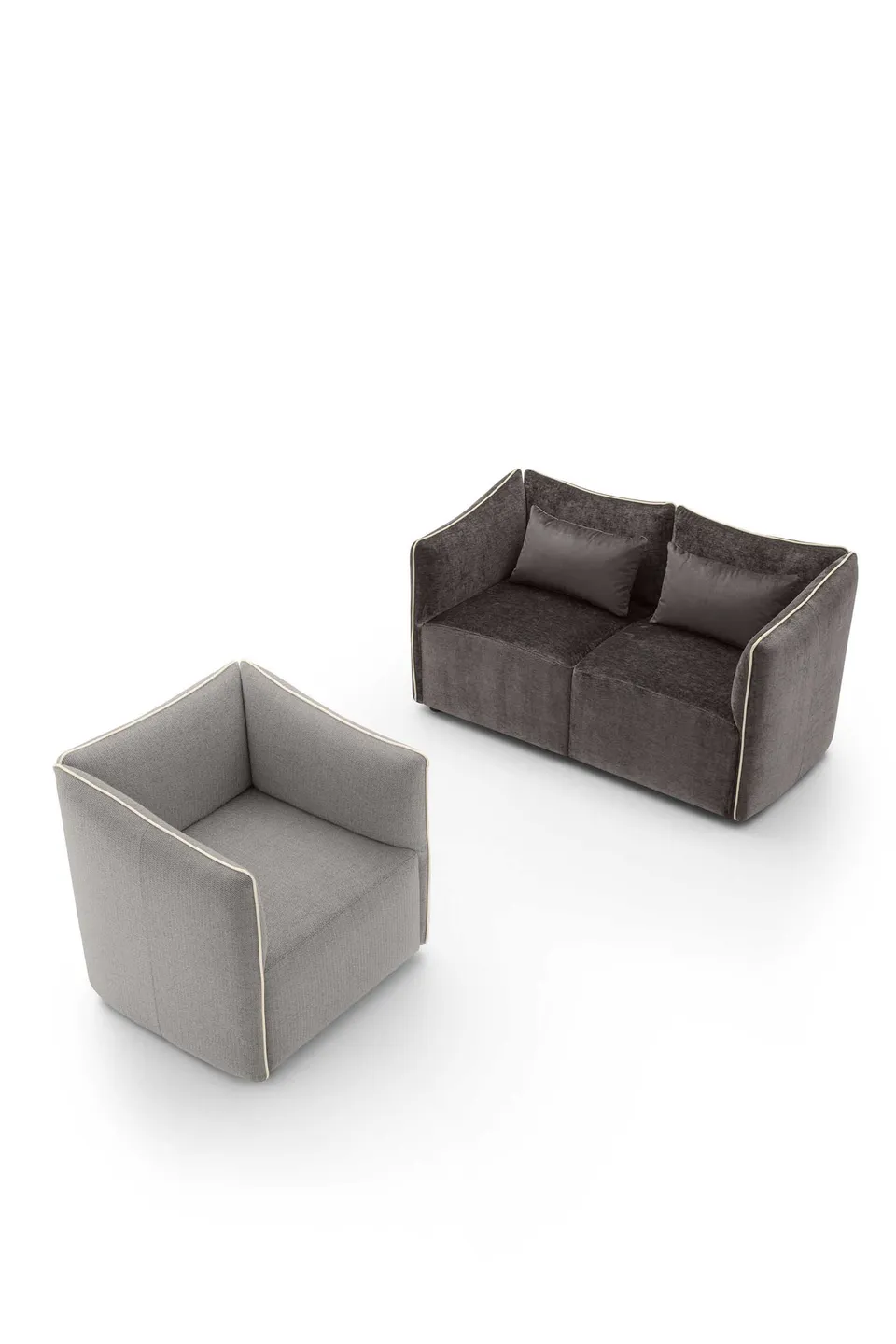 ספה זוגית קטנה Kubik של LeComfort — תמונה 4