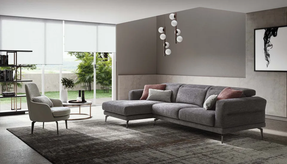 ספה פינתית עם מושבים נשלפים Lambert של LeComfort