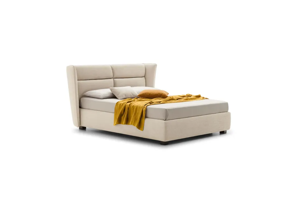 מיטה מרופדת עם כנפיים Pasodoble של LeComfort