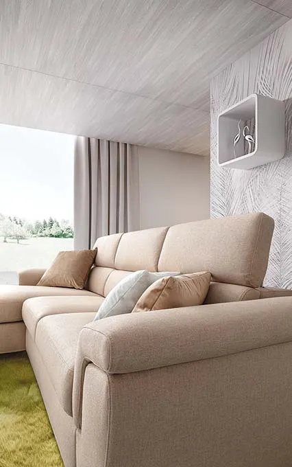 ספה פינתית עם תא אחסון Pieris של LeComfort — תמונה 4