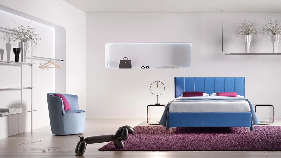 מיטה מרופדת Plumeria של LeComfort