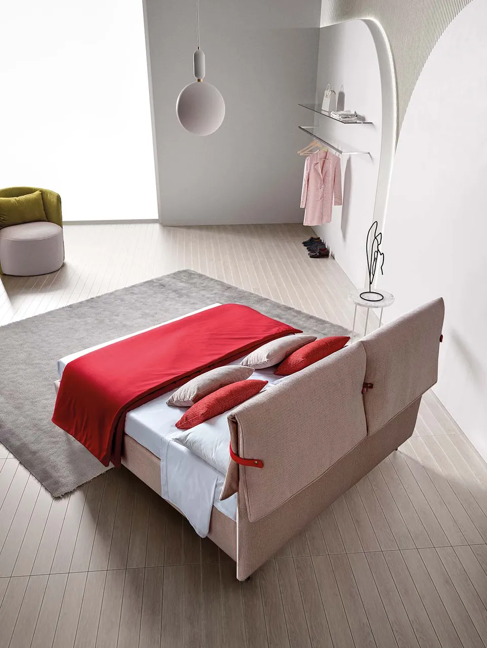 מיטה מרופדת Primrose של LeComfort — תמונה 3