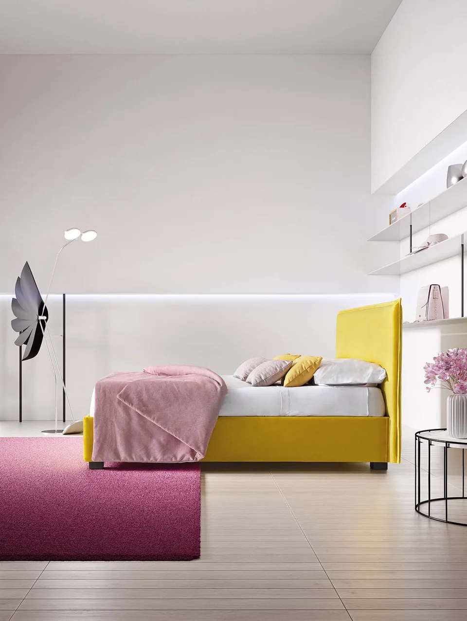 מיטה מרופדת Silene של LeComfort — תמונה 3