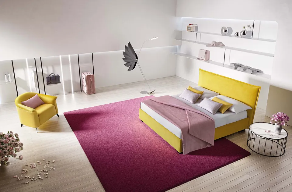 מיטה מרופדת Silene של LeComfort
