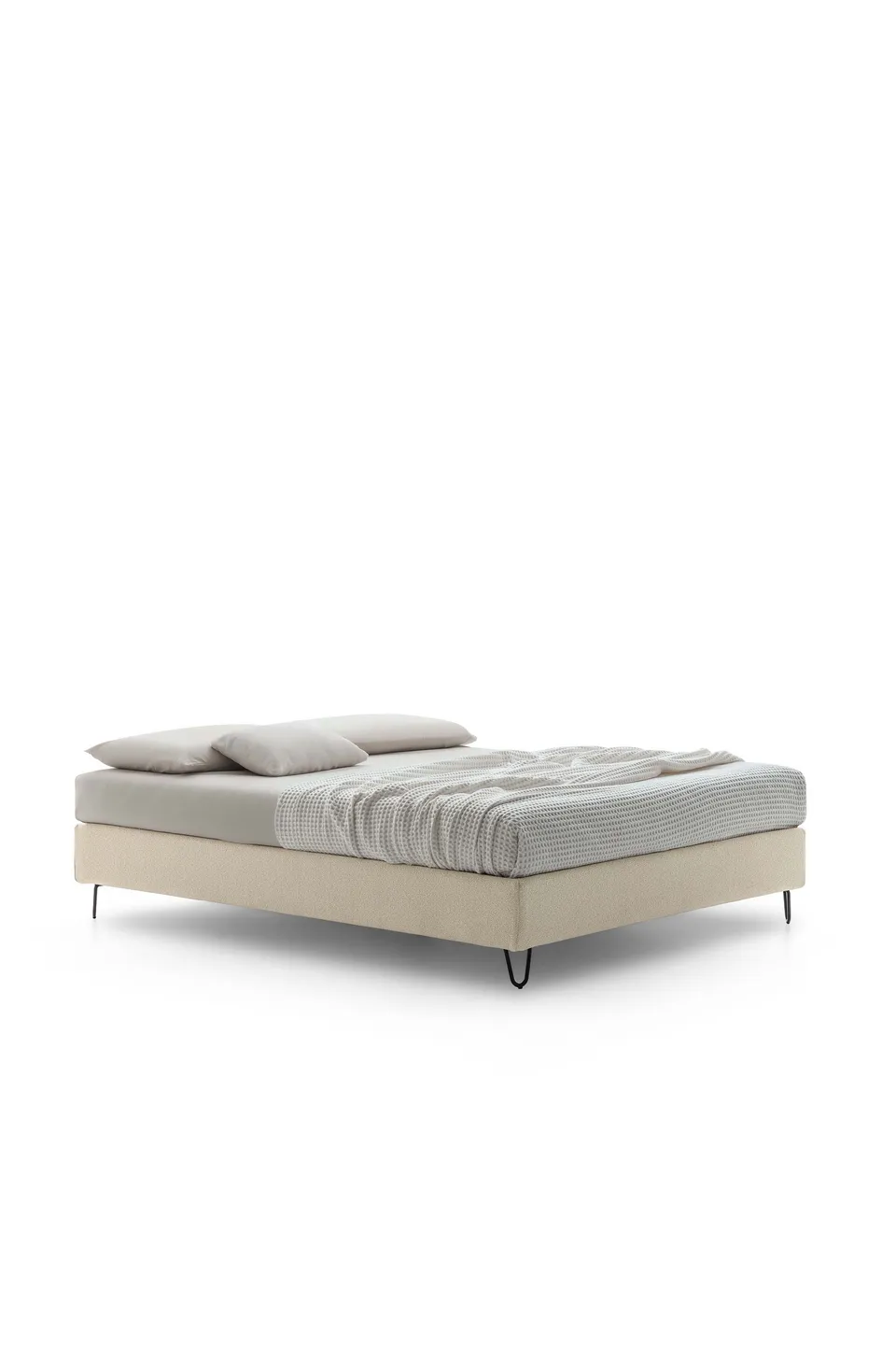 מיטה מרופדת ללא ראש Sommier של LeComfort — תמונה 5
