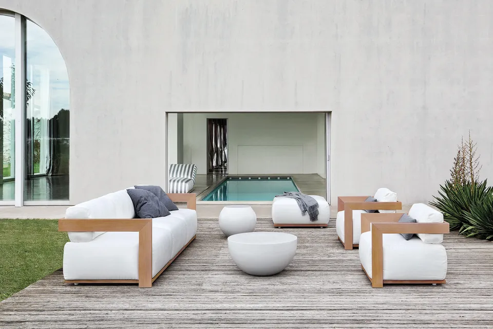 שולחן קפה לחוץ Bongo Open Air של Meridiani — תמונה 7