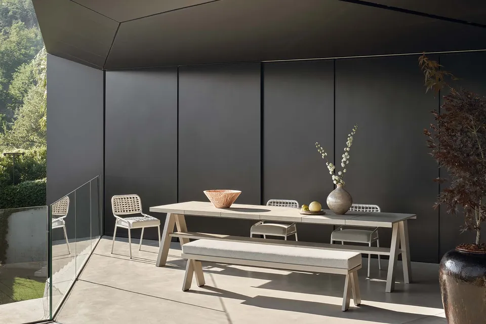 כיסא לחוץ Tai Open Air של Meridiani — תמונה 8