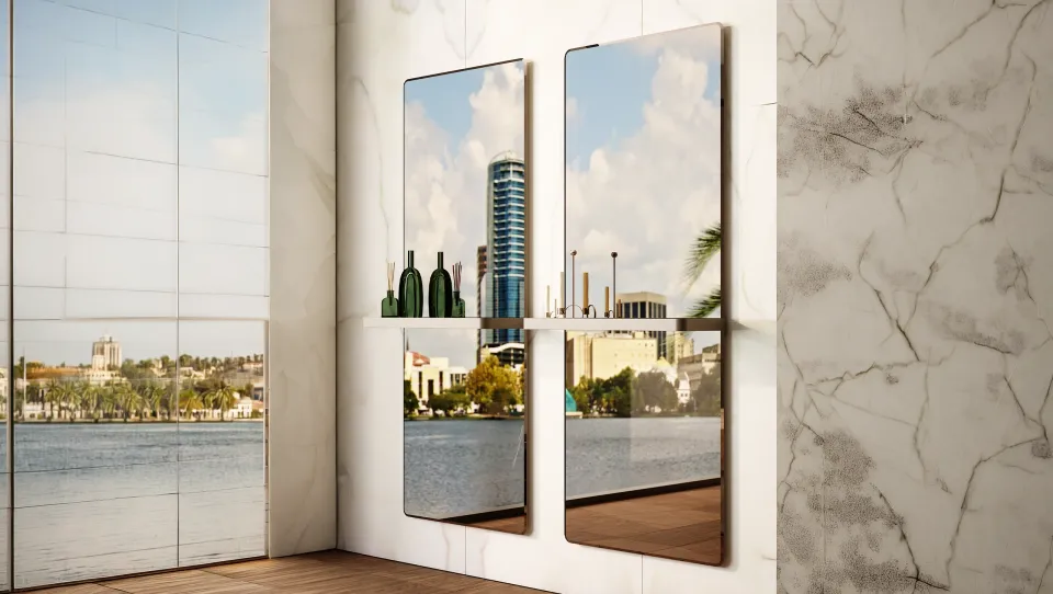 מראה עם מדף Shelf של Reflex Angelo