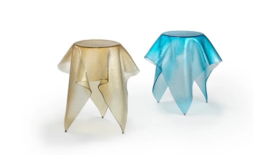 שולחן צד Foulard 60 Acqua של Reflex Angelo — תמונה 2