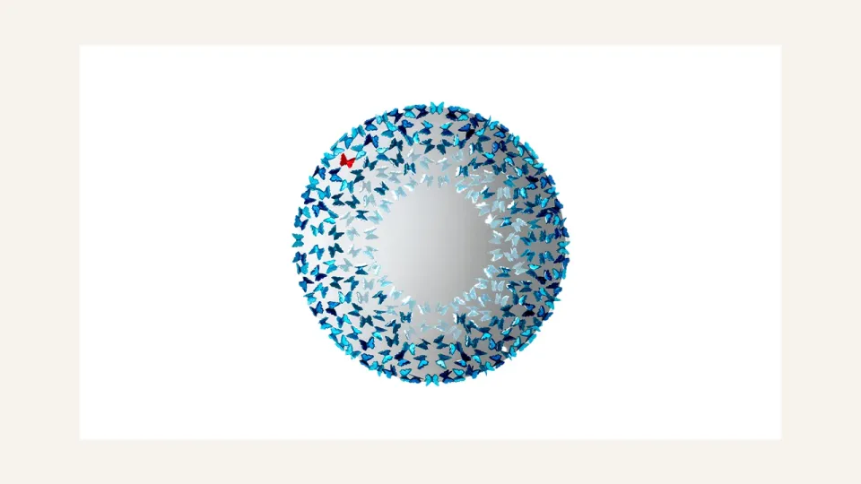 מראה עגולה מוארת Dreamcatcher Blue Soul של Reflex Angelo — תמונה 2