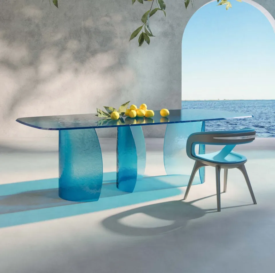 שולחן אוכל Petalo 72 Acqua של Reflex Angelo — תמונה 2