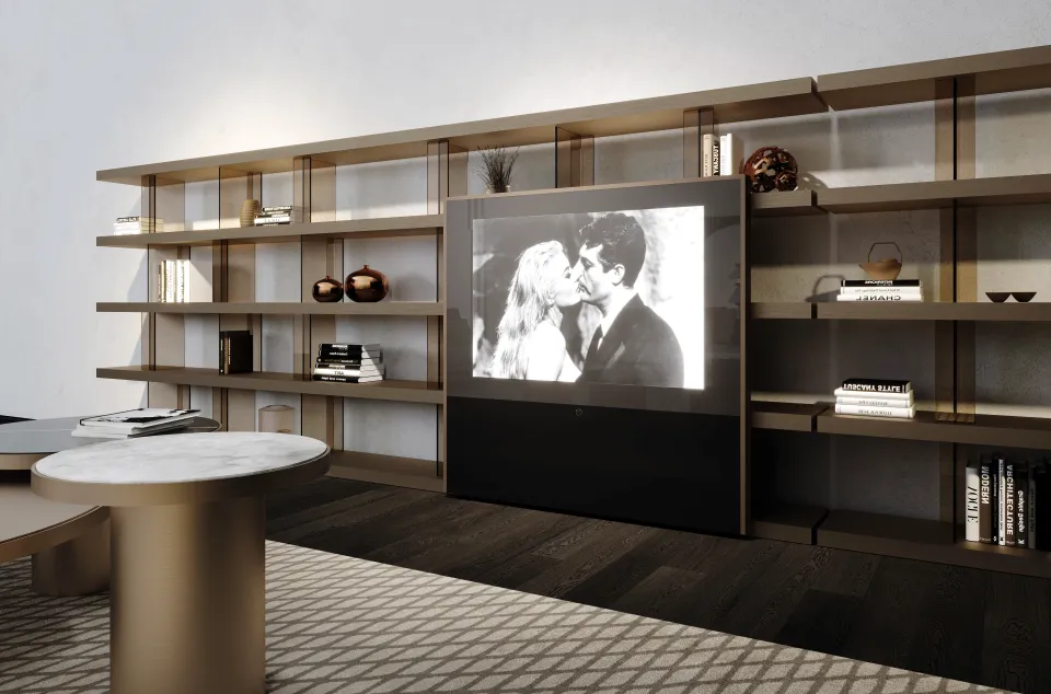 דלת הזזה לטלוויזיה Tango T Bookshelf TV Door של Reflex Angelo