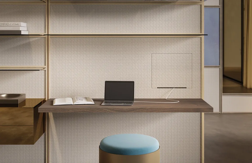 חדר ארונות פתוח Wally Open Walk-In Closet של Reflex Angelo — תמונה 12