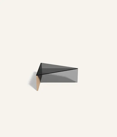 שולחן קפה משולש Regolo Triangular של Sovet Italia — תמונה 2