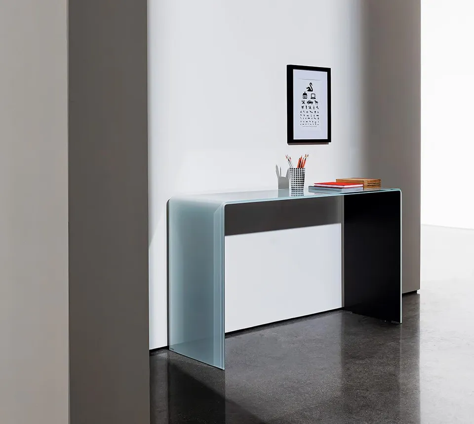 קונסולה מזכוכית מכופפת Bridge Hall של Sovet Italia — תמונה 5
