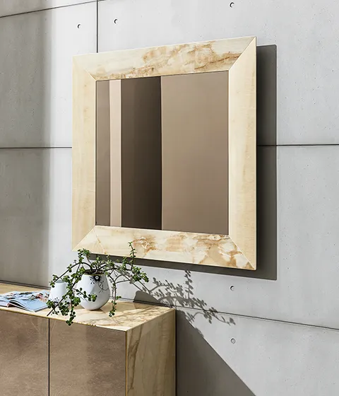 מראה מרובעת עם מסגרת Denver Square של Sovet Italia — תמונה 4