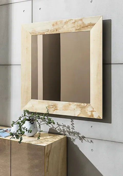 מראה מלבנית עם מסגרת Denver של Sovet Italia — תמונה 6