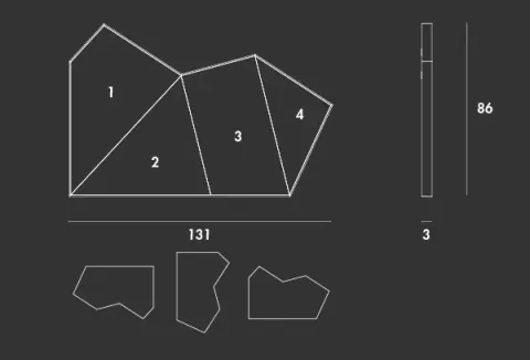 מראה Origami של Sovet Italia — תמונה 7