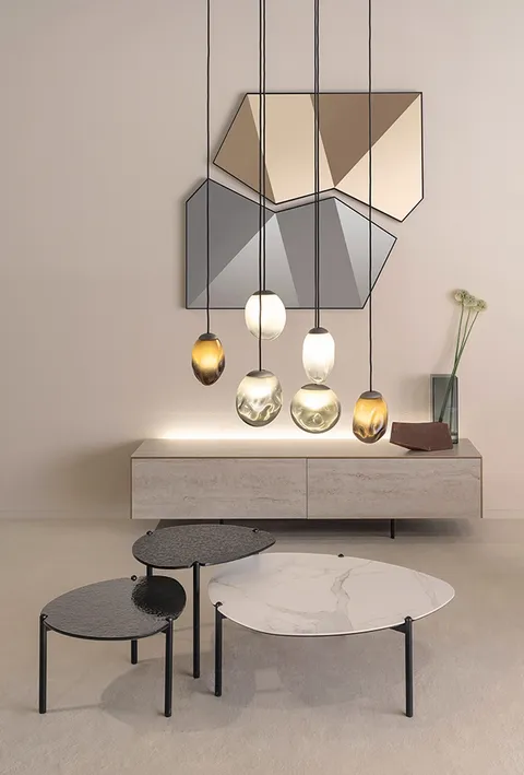 מנורה תלויה מזכוכית מוראנו Sphera של Sovet Italia — תמונה 4