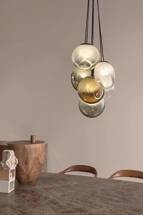 מנורה תלויה מזכוכית מוראנו Sphera של Sovet Italia — תמונה 5