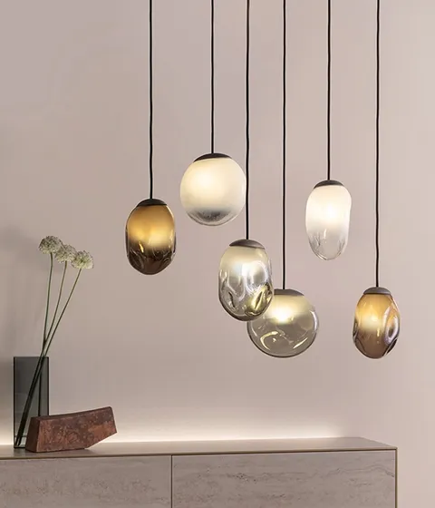 מנורה תלויה מזכוכית מוראנו Sphera של Sovet Italia — תמונה 6
