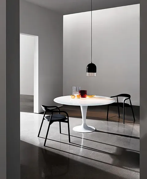 שולחן אוכל עגול Flûte Round של Sovet Italia — תמונה 4