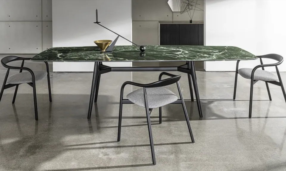 שולחן אוכל נפתח Lewood Shaped של Sovet Italia — תמונה 5